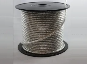 3 Wire Wrapped Silver 105 Degree Plastic Vacuum Cleaner Cord 250ft. Spool - SVT Type