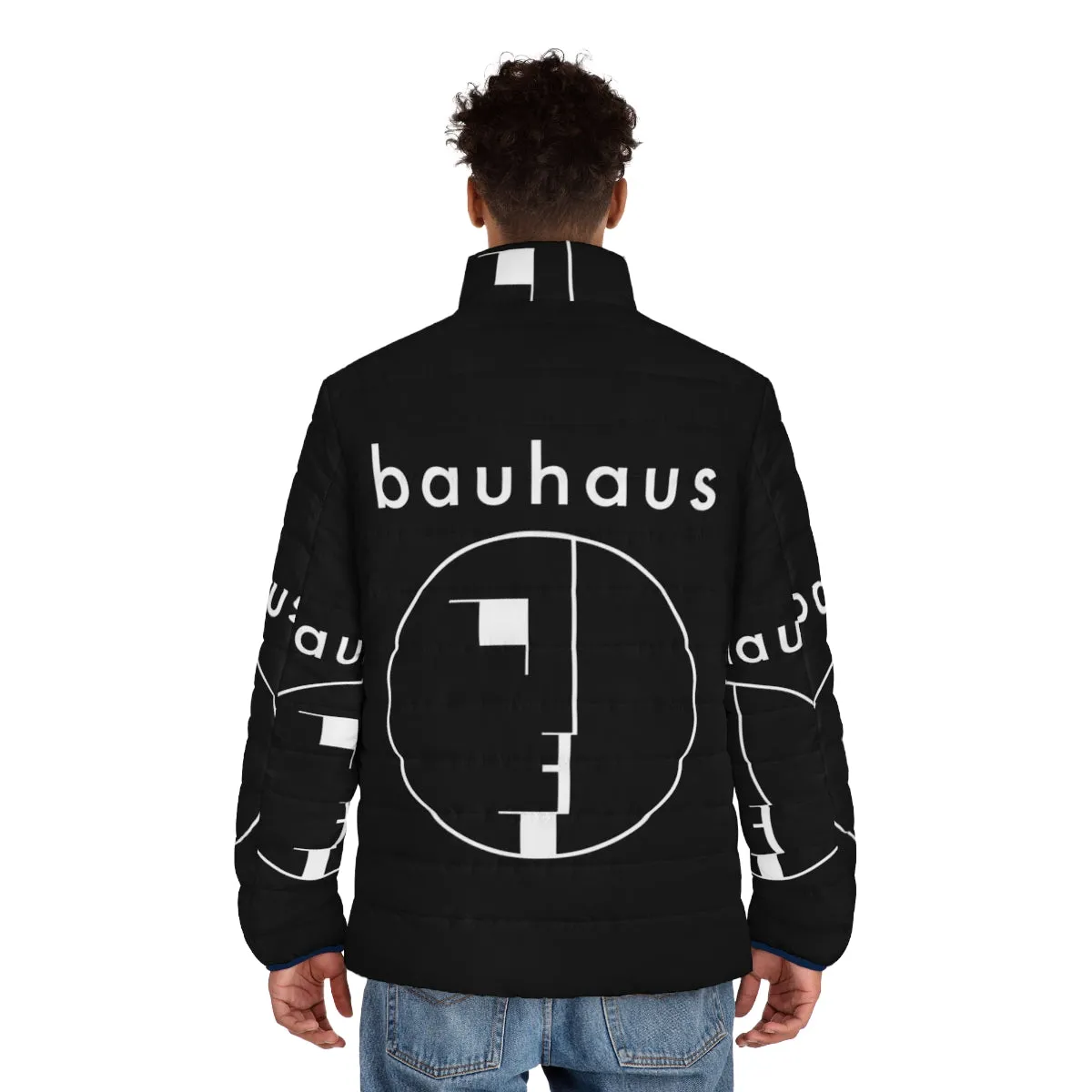 80s Music Bauhaus Post Punk Puffer Jacket for Fans