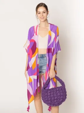 Abstract Print Kimono