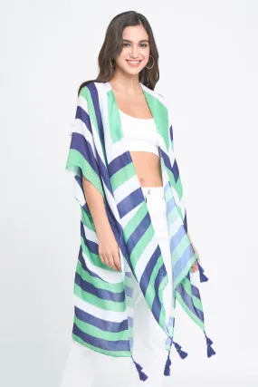 Abstract Print Kimono