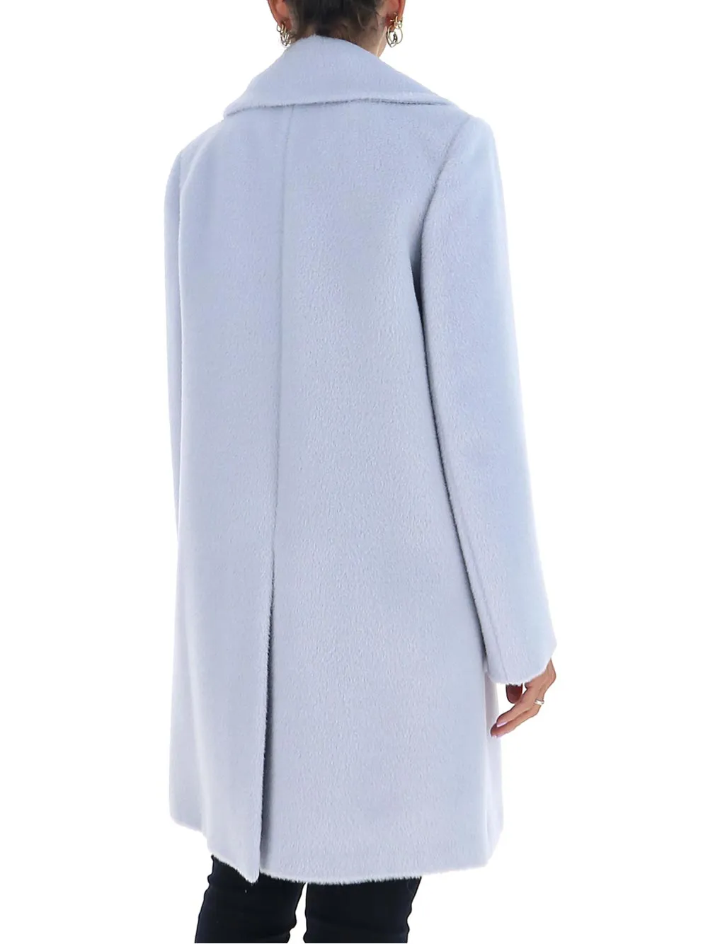 Alberta Ferretti Double-Breasted Tailored Coat