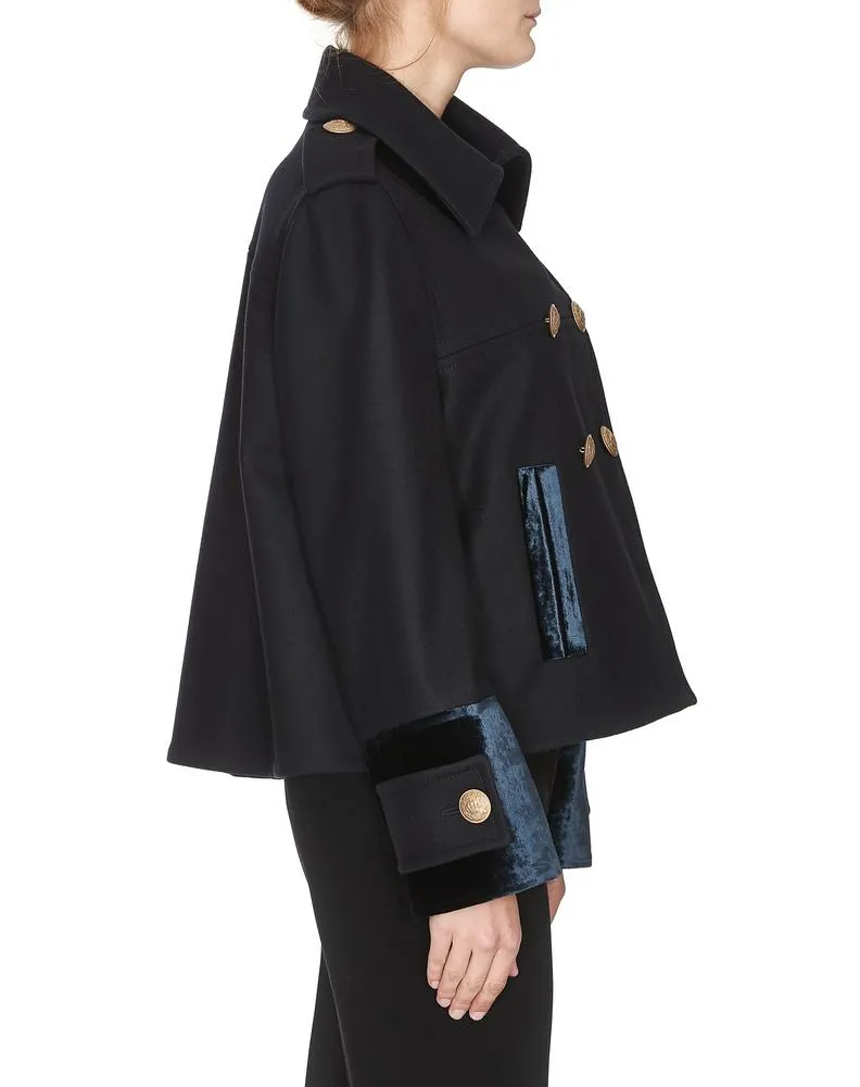 Alberta Ferretti Pea Coat