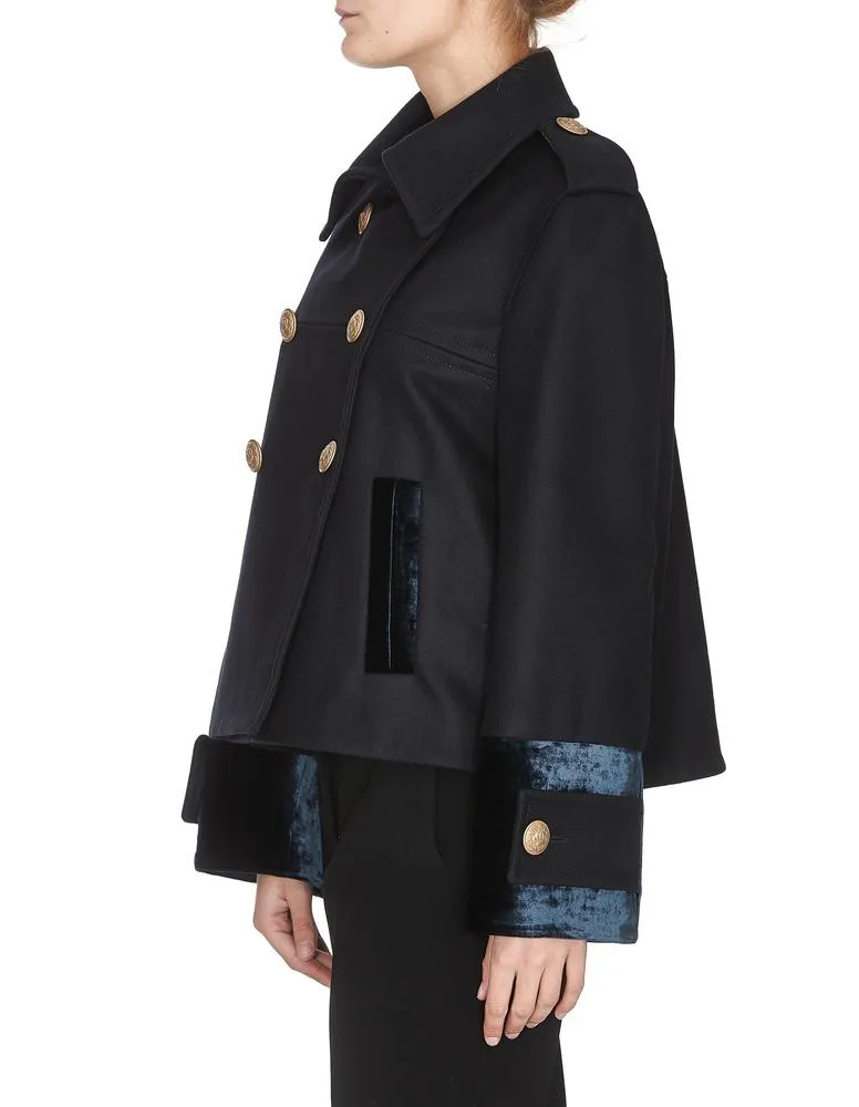 Alberta Ferretti Pea Coat