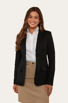 Amelia Womens Blazer - Black