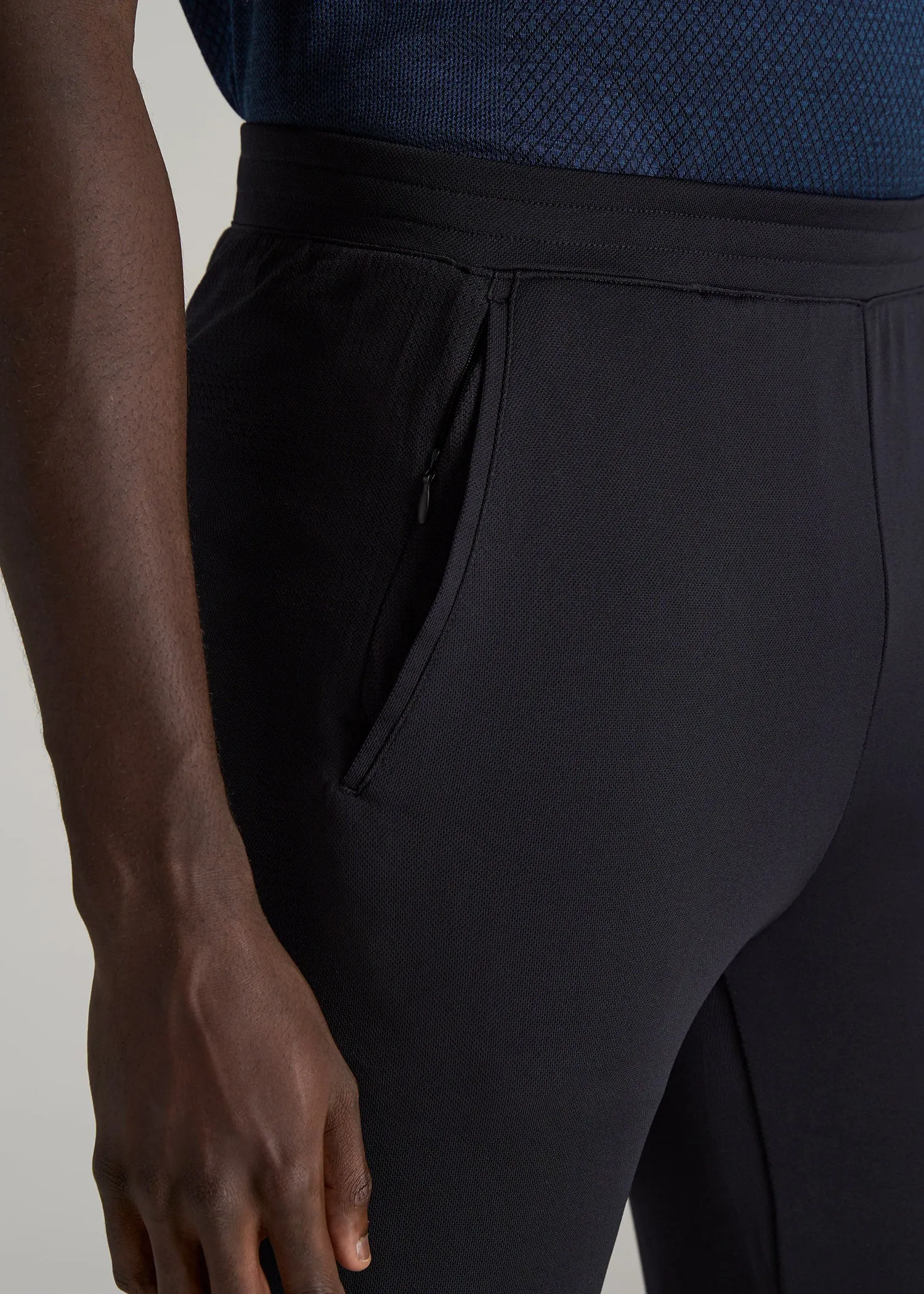 A.T. Performance Engineered Joggers for Tall Men in Black