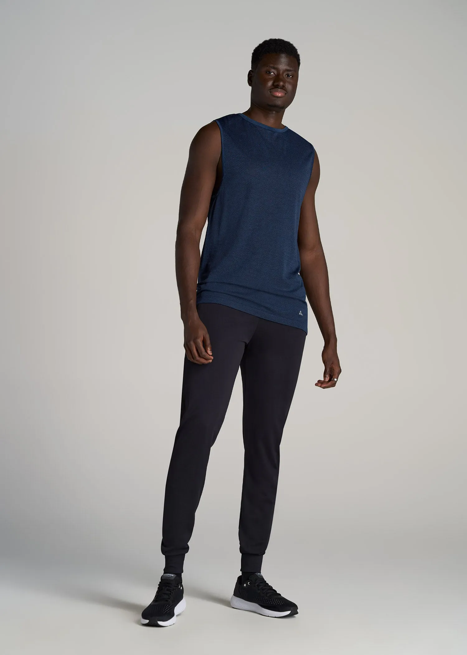 A.T. Performance Engineered Joggers for Tall Men in Black