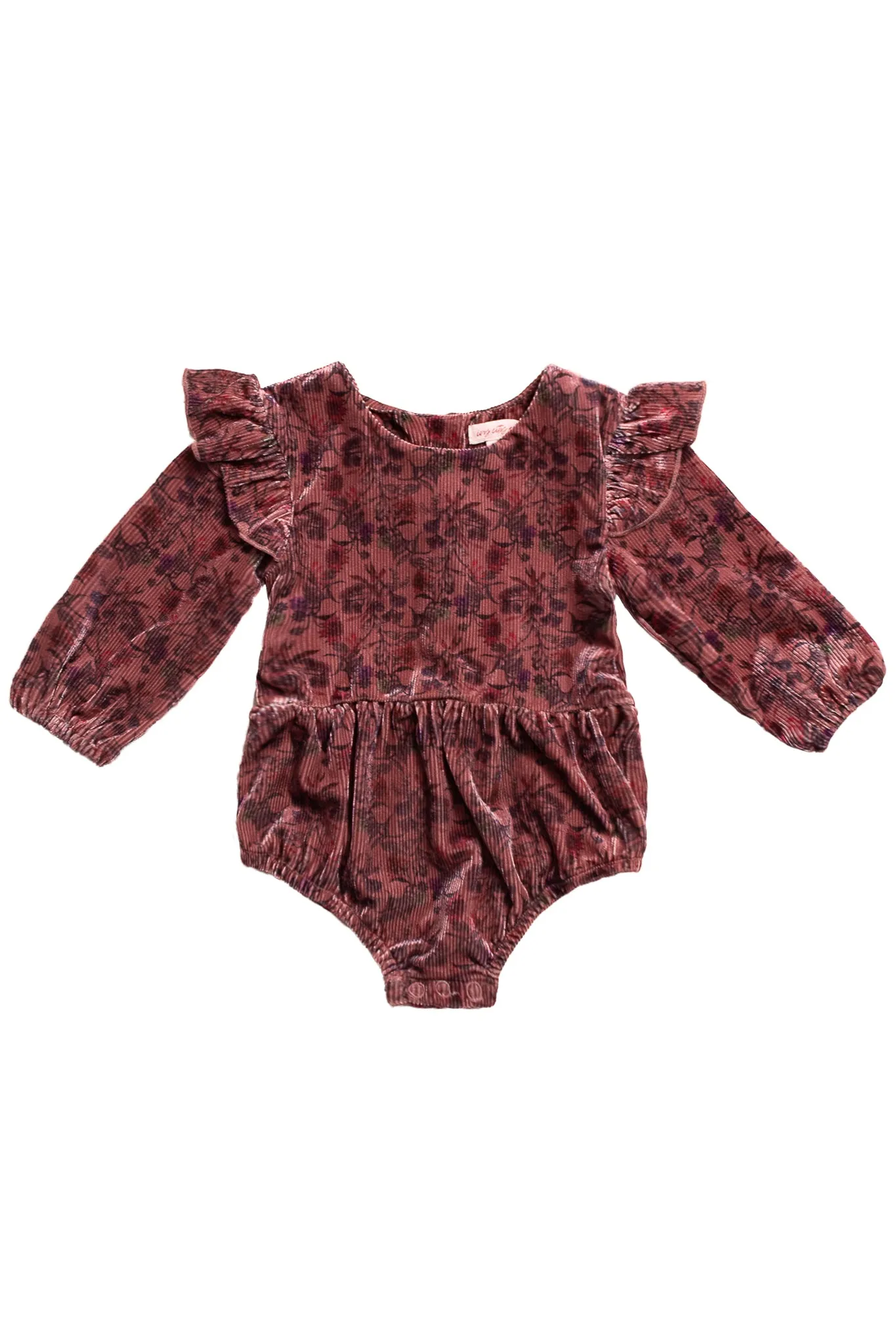 Baby La La Lady Romper in Pink Floral - FINAL SALE