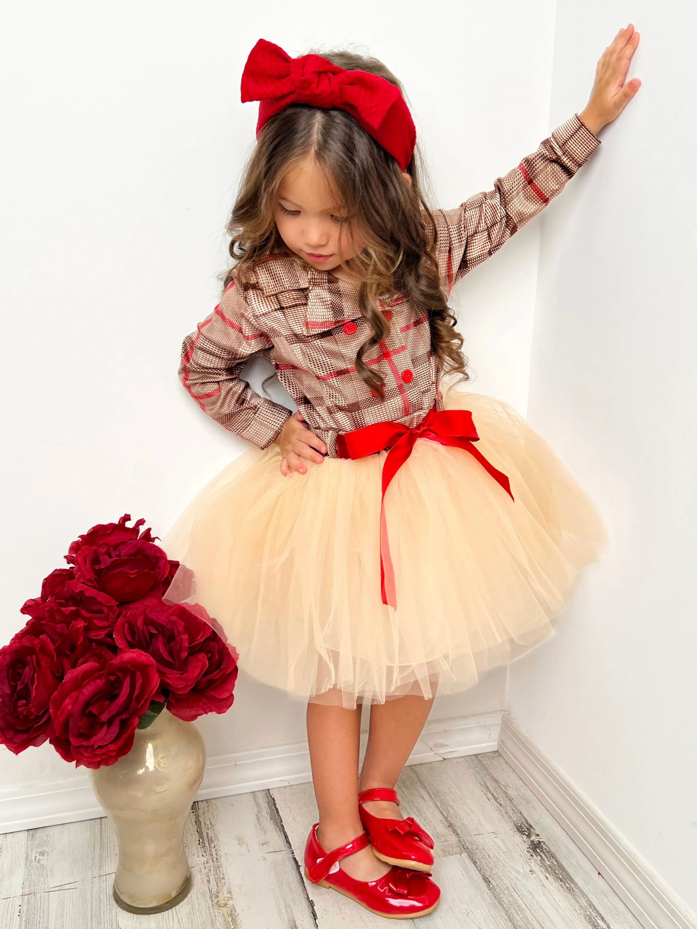 Beautiful Beginning Blazer Tutu Dress