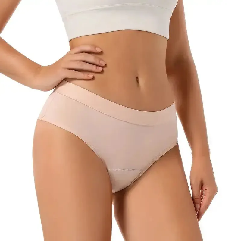 Bikini Style Leak Proof Incontinence and Period Underwear for Women