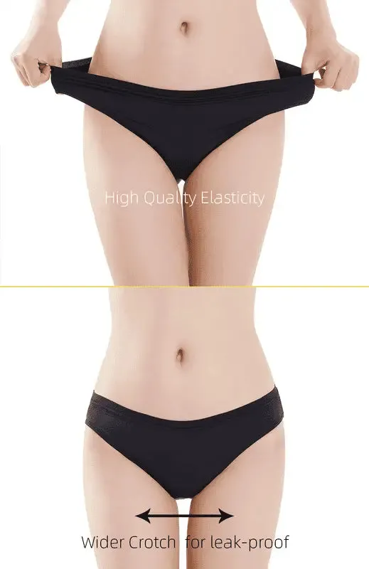 Bikini Style Leak Proof Incontinence and Period Underwear for Women