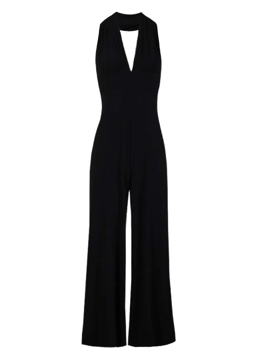 Black Halterneck Jumpsuit