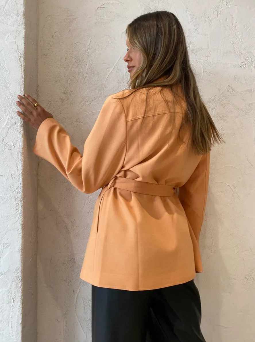 Blanca Denis Blazer in Peach