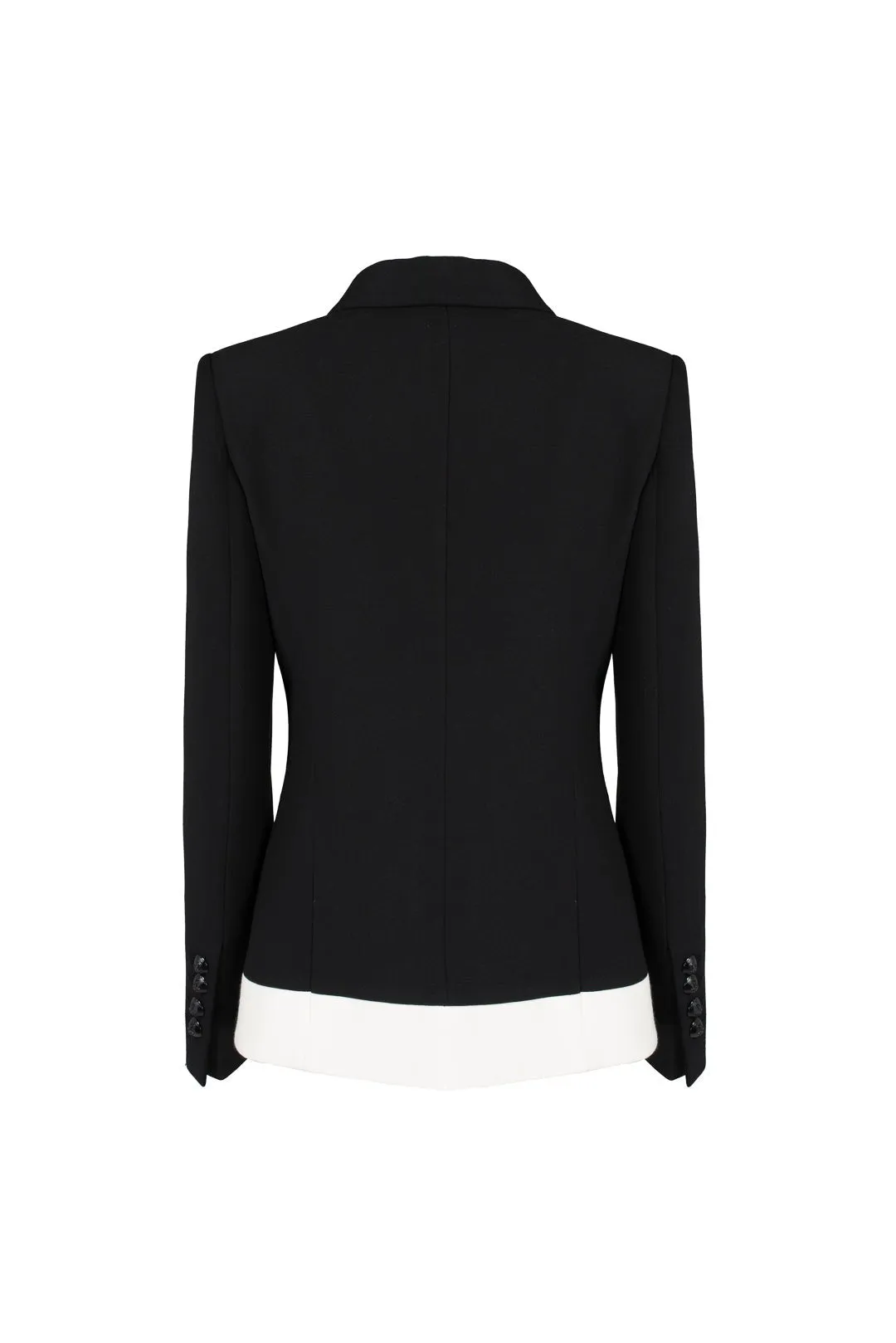 BLAZER NEGRA CONTRASTE OFELIA