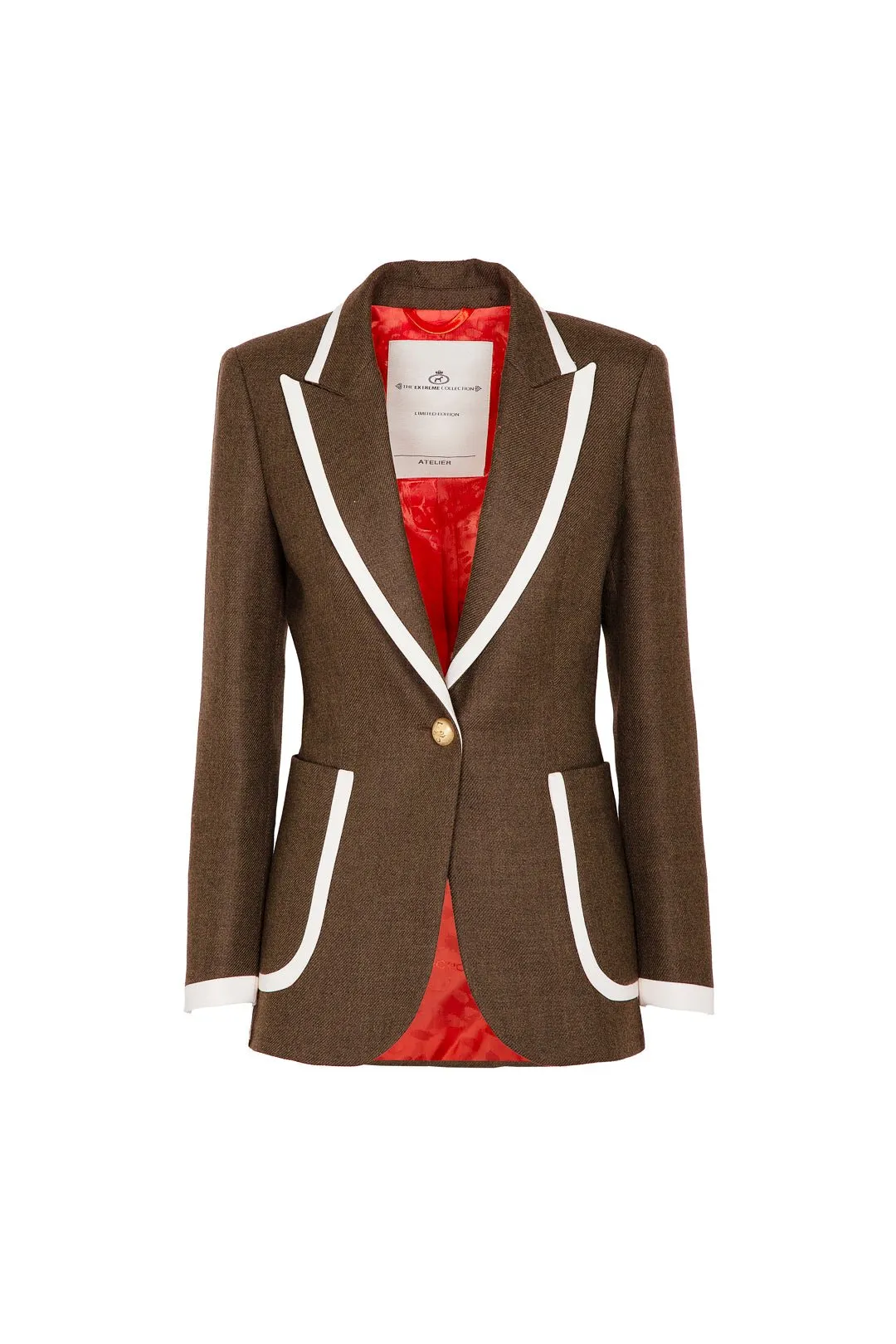 BLAZER UN BOTON MARRON LAURENT