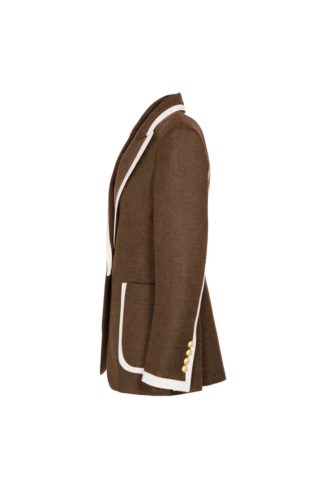 BLAZER UN BOTON MARRON LAURENT