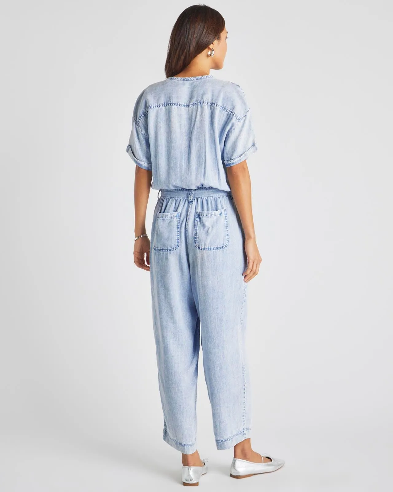 Bleached Indigo Ray Jumpsuit