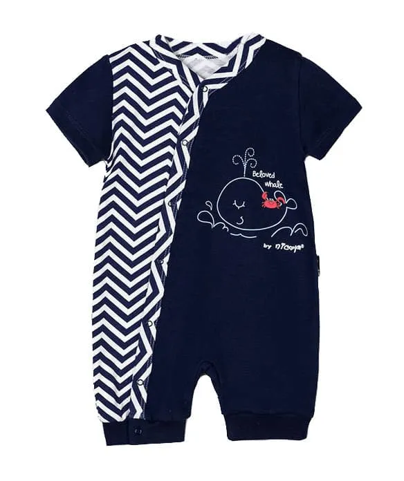 Boys Romper Whale