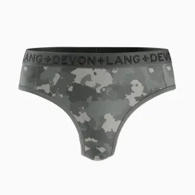 Bria 2.0 Thong - Grey Camo