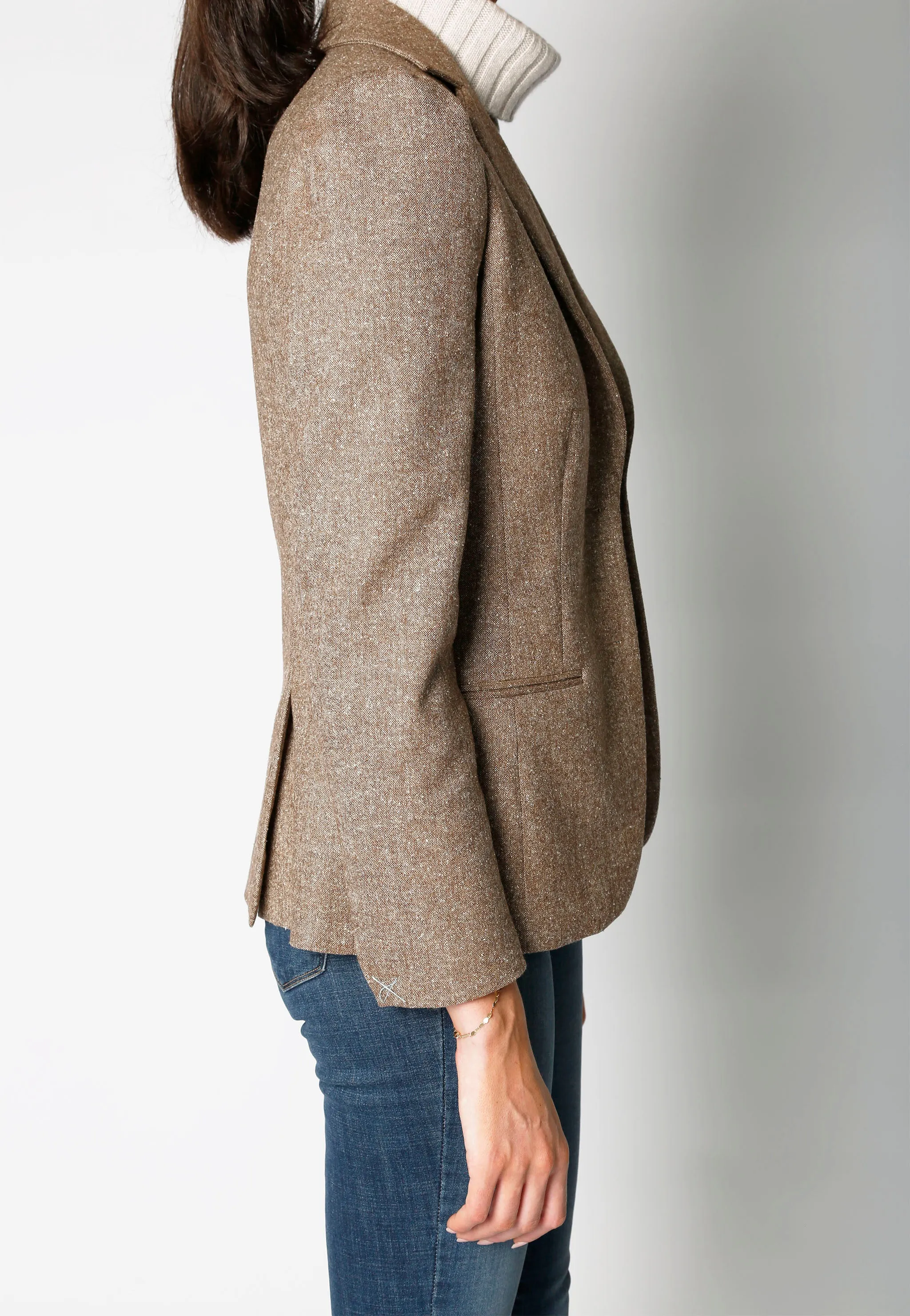 Brown Barbara Blazer