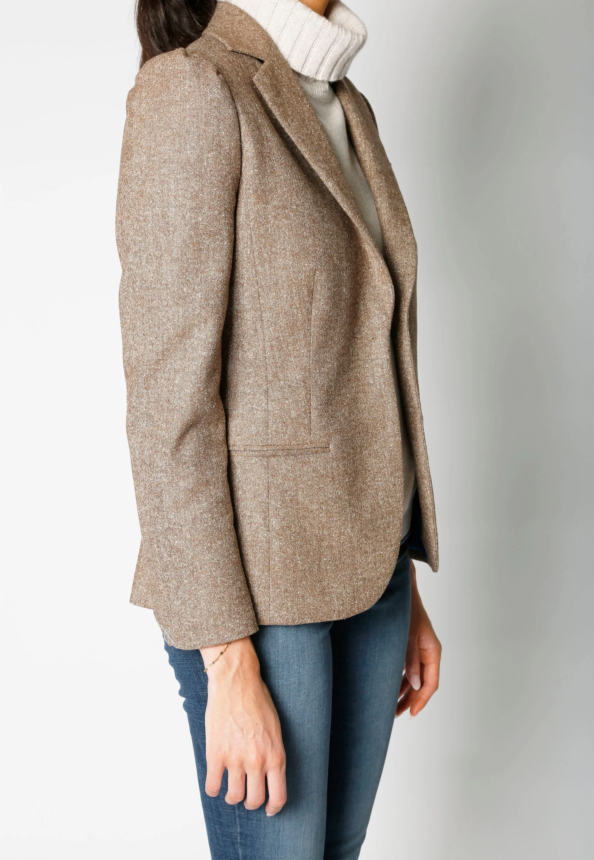 Brown Barbara Blazer