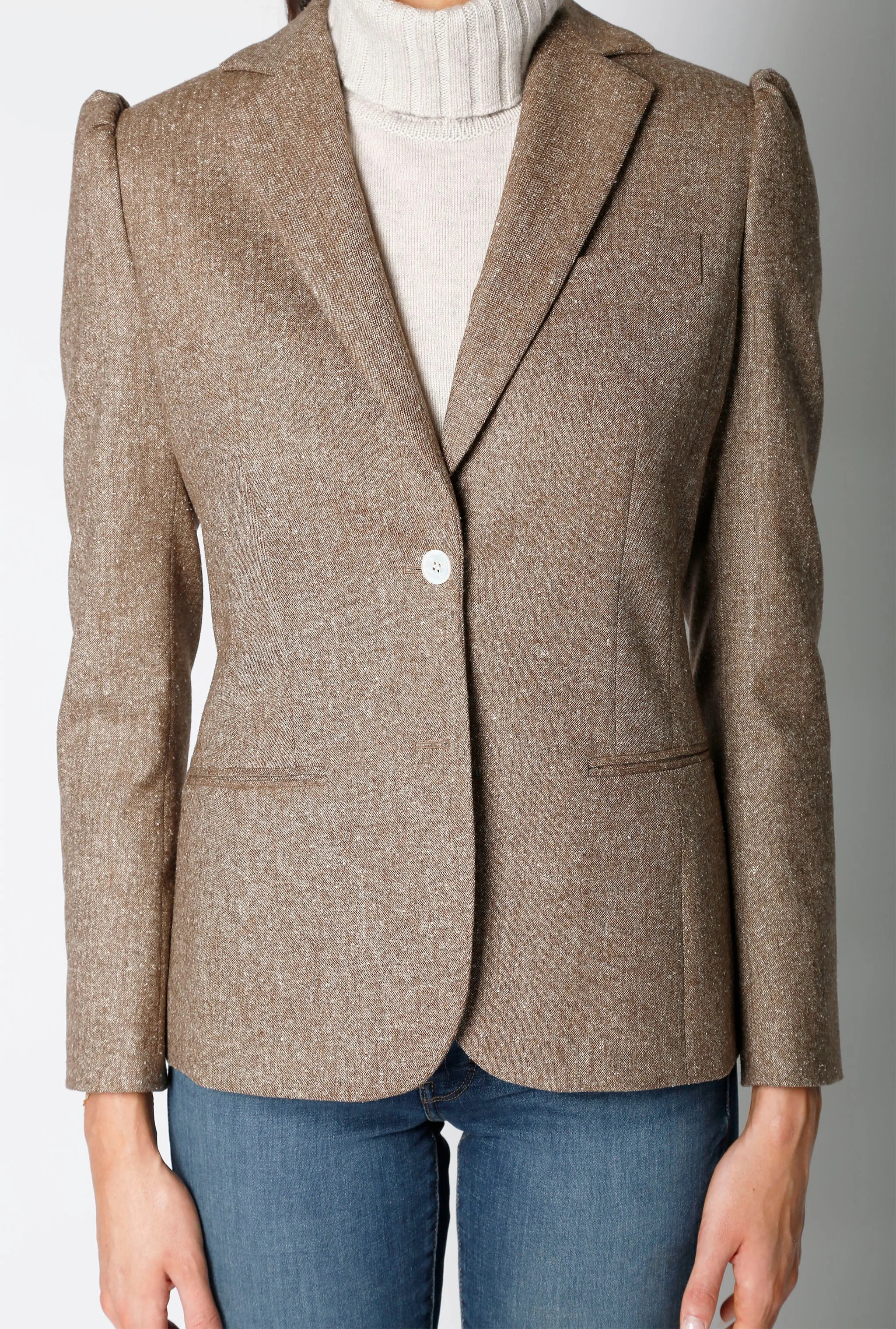 Brown Barbara Blazer