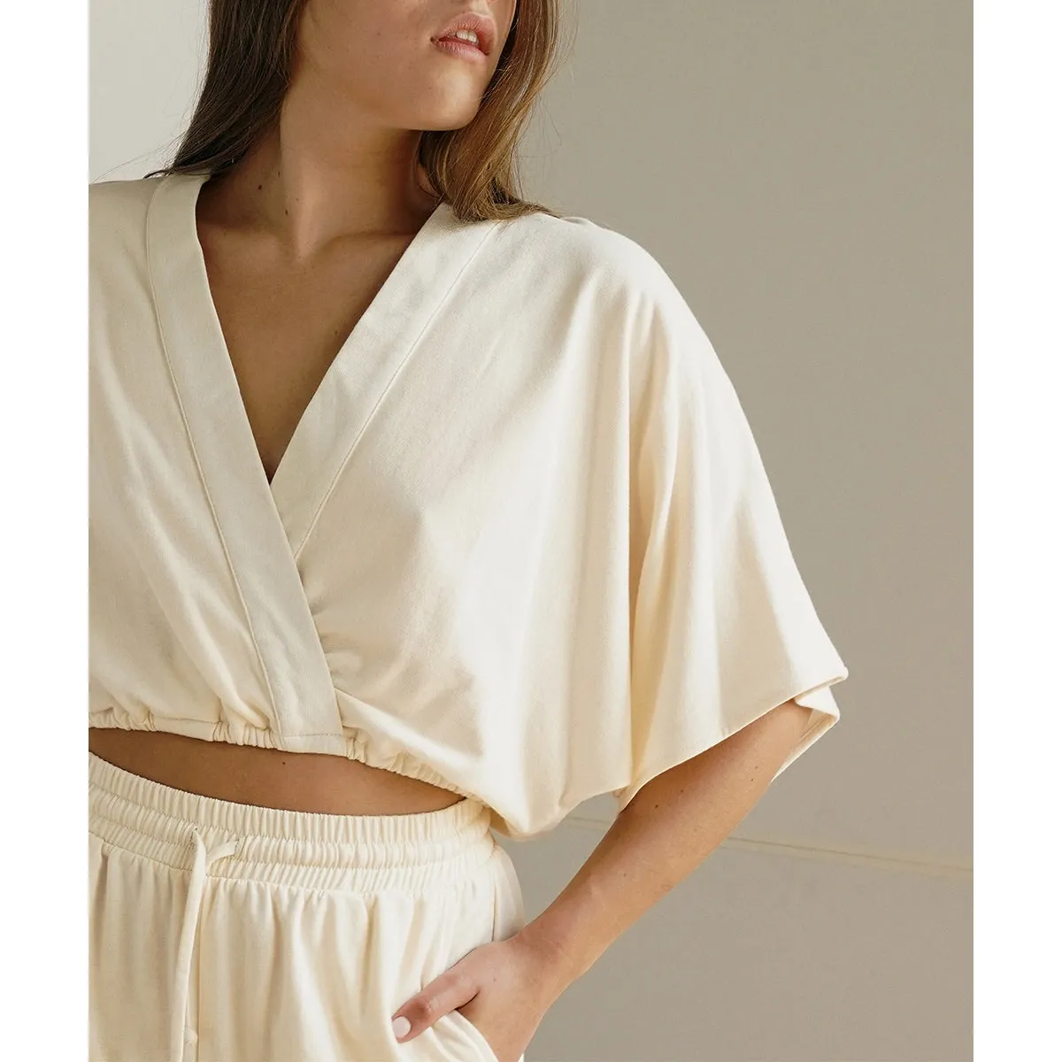 Brushed Organic Hemp Surplus Kimono