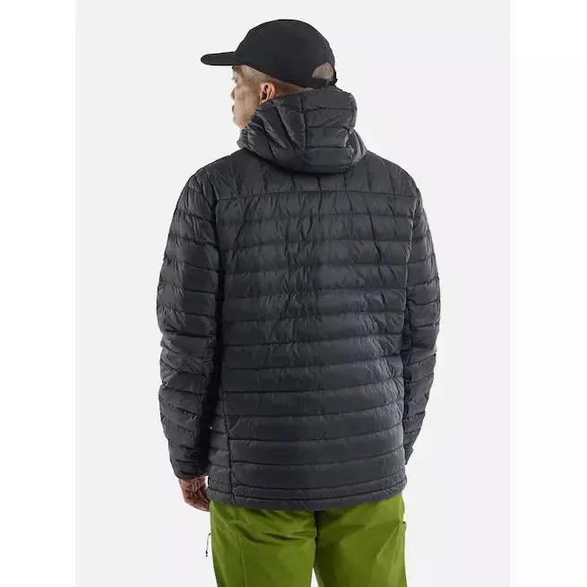 Burton Men's Mid-Heat Hooded Down Insulated Jacket Black