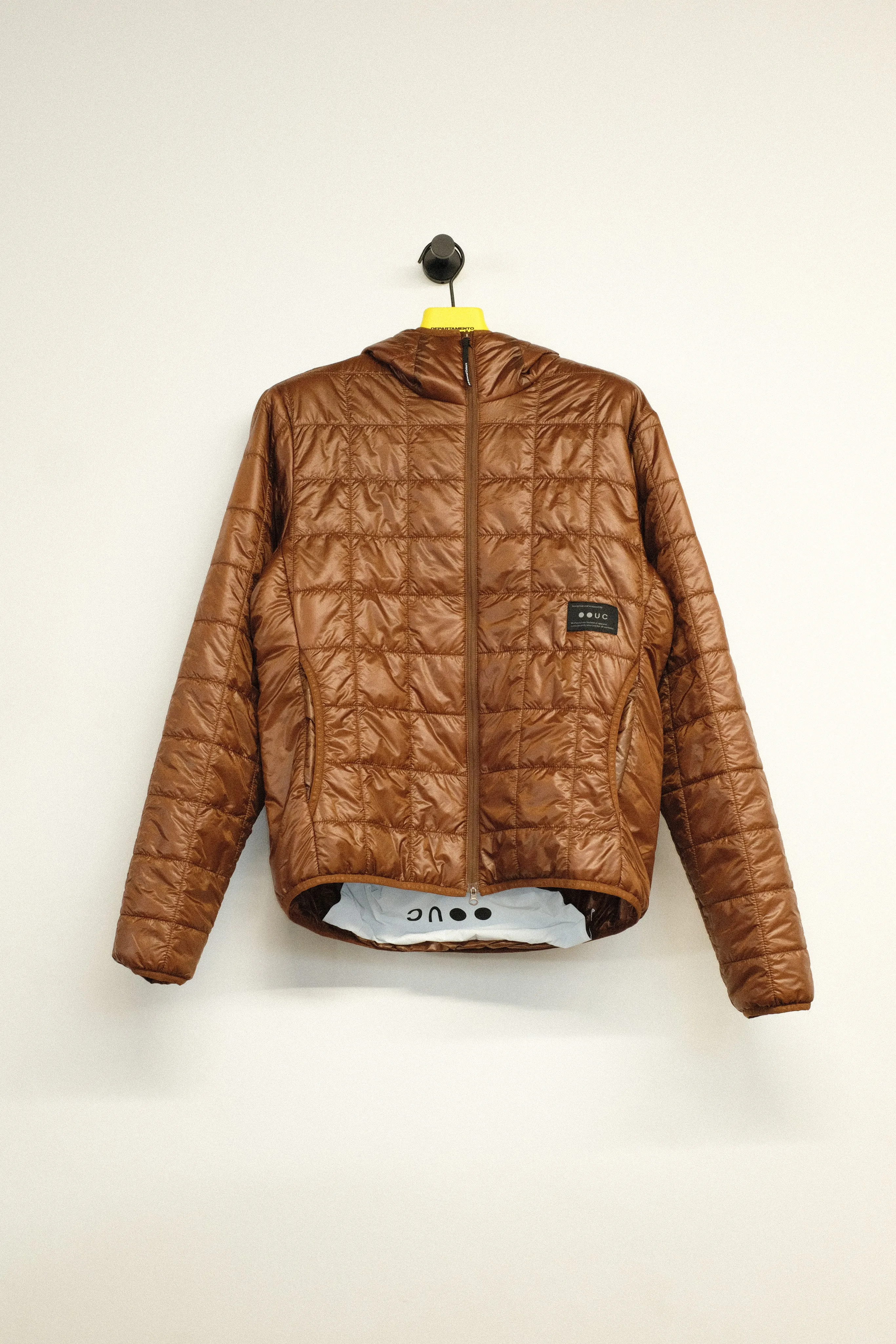 Caramel Brown Insulated Packable Jacket