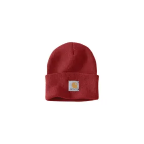 Carhartt Knit Cuffed Beanie Watch Hat - Crabapple