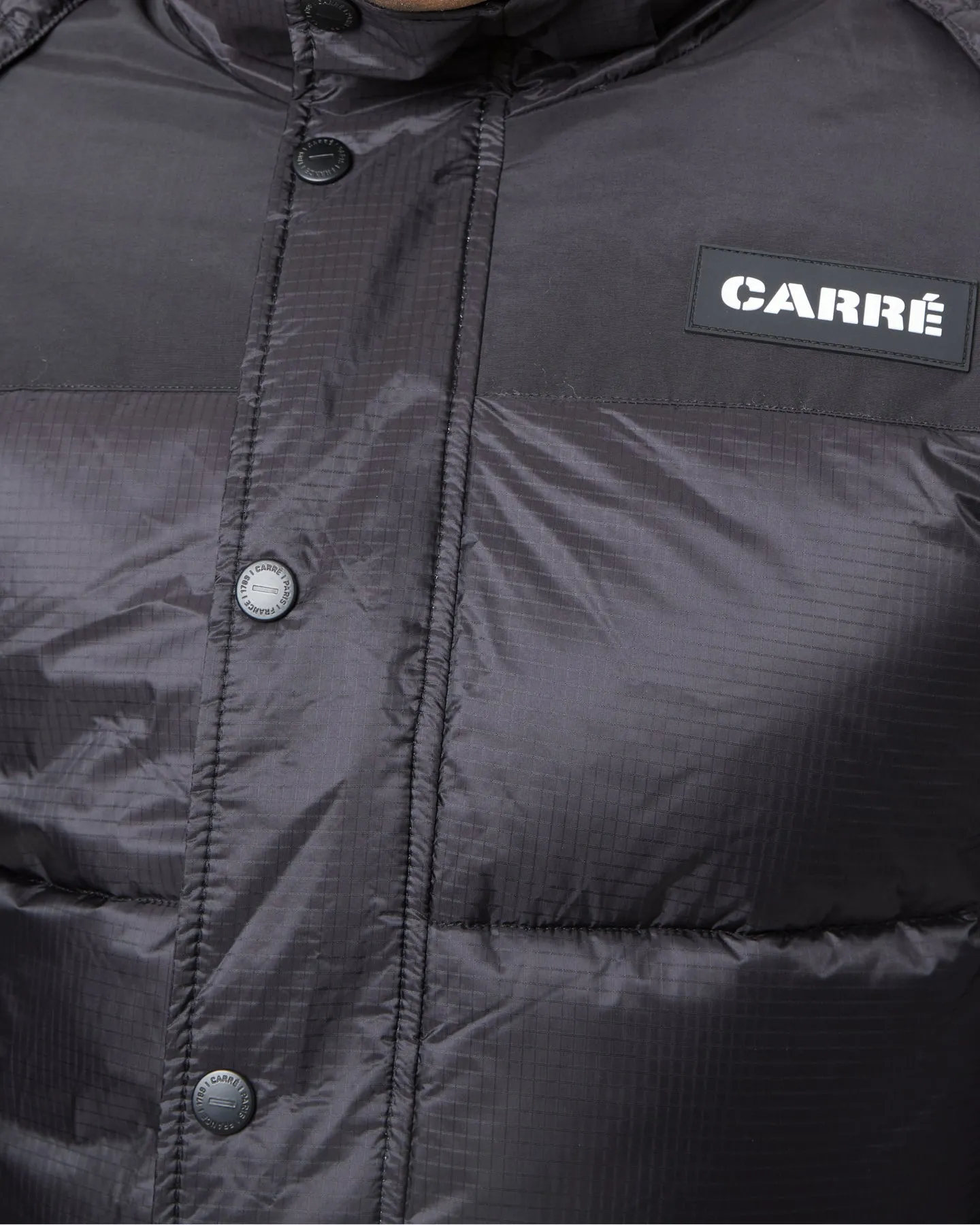 Carré Men's Roadman Puffer Jacket Black