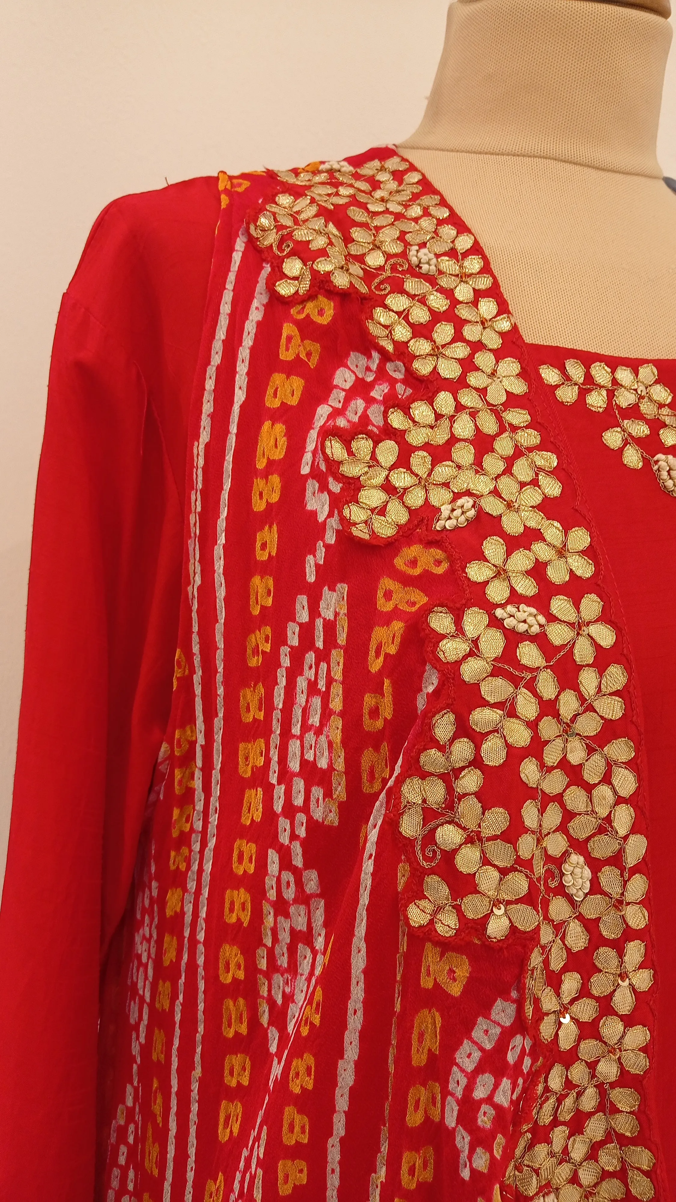 Cherry Red with Tops and Jacket Eid dresses suits and kurtas online (Ready to Wear)