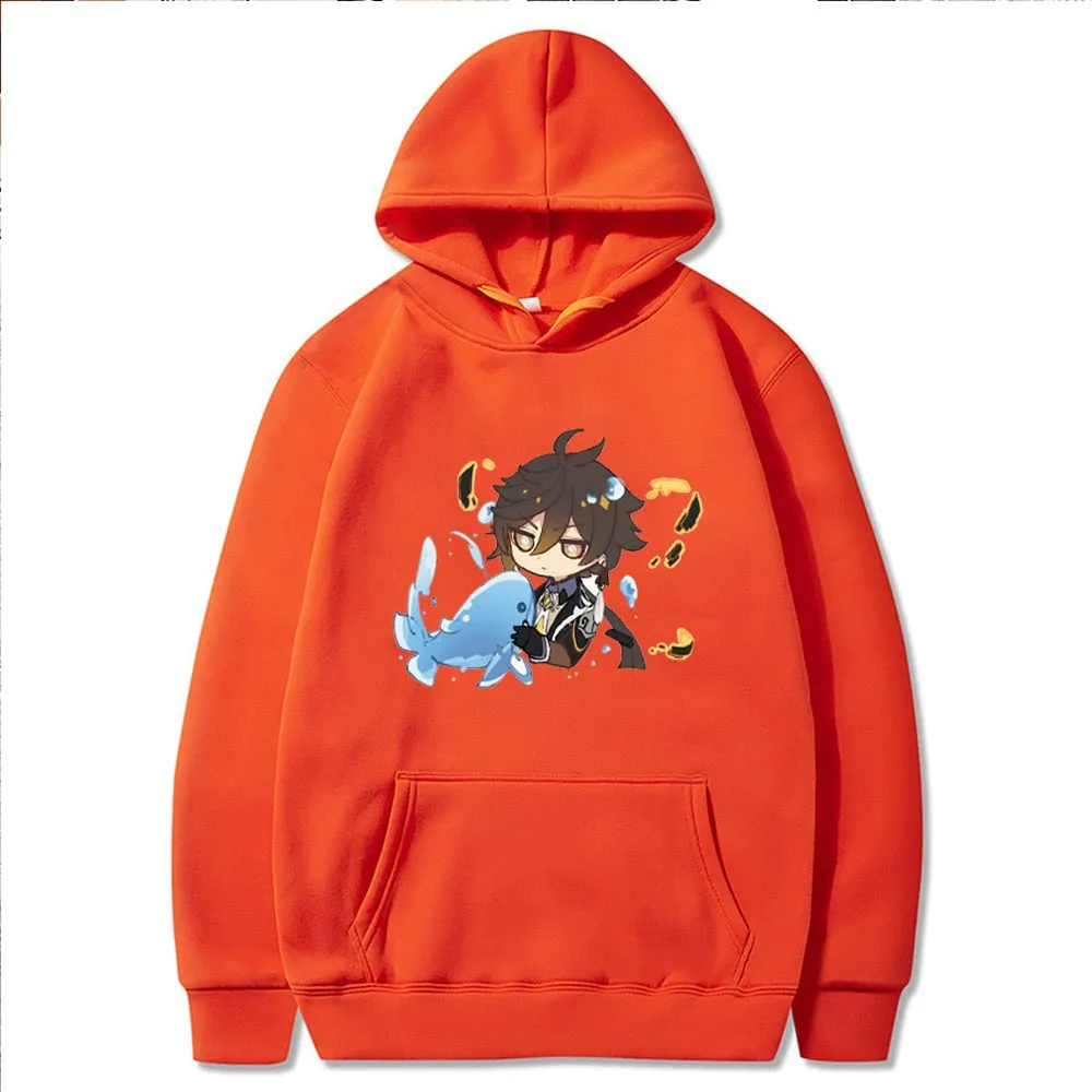 Chibi Zhong Li Hoodie Genshin Impact (Colors Available)