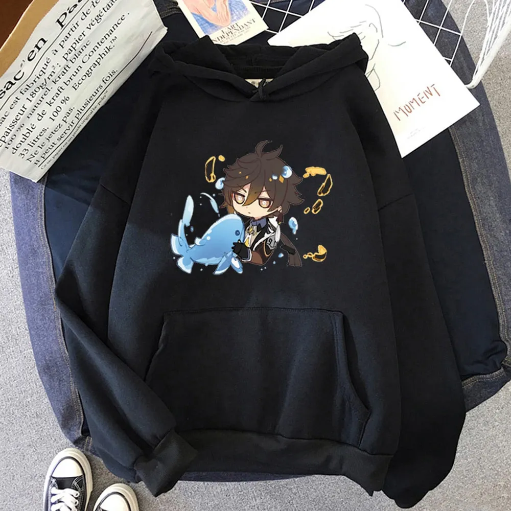 Chibi Zhong Li Hoodie Genshin Impact (Colors Available)