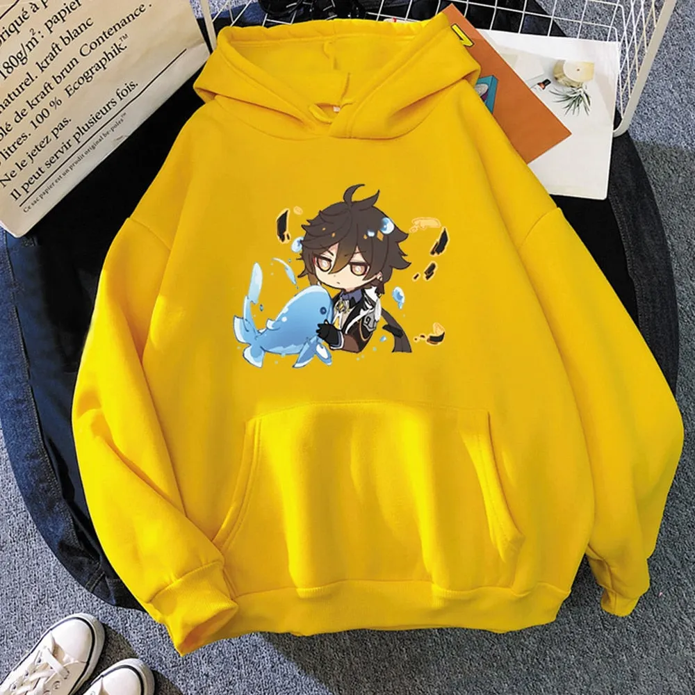 Chibi Zhong Li Hoodie Genshin Impact (Colors Available)