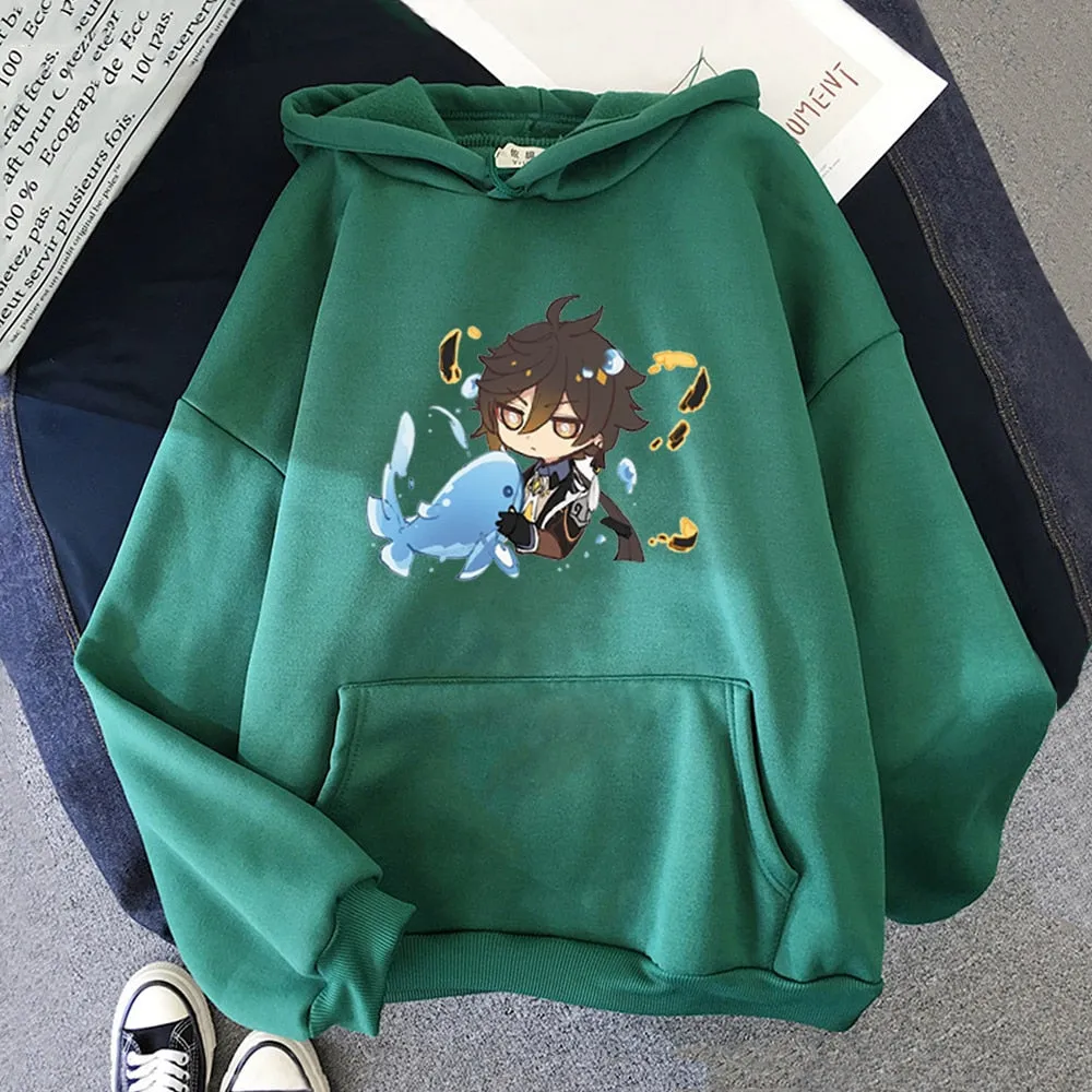 Chibi Zhong Li Hoodie Genshin Impact (Colors Available)