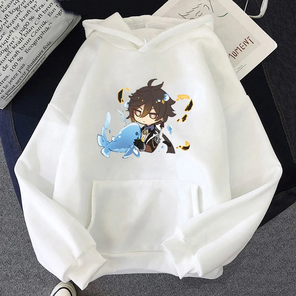 Chibi Zhong Li Hoodie Genshin Impact (Colors Available)