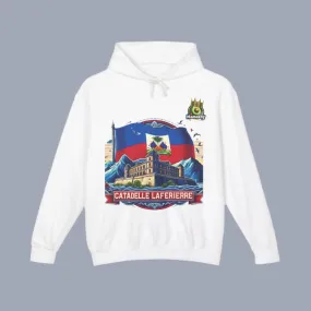 Citadelle Laferrière Haitian Pride Hoodie – Custom Hooded Sweatshirt with Flag Illustration