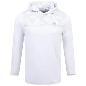 Cloudspun Camo Hoodie White Glow - SS24