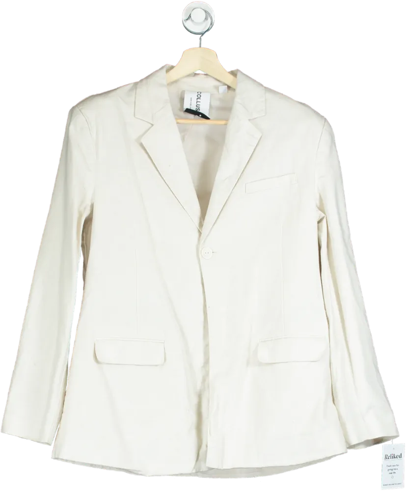 Collusion Cream Blazer UK S