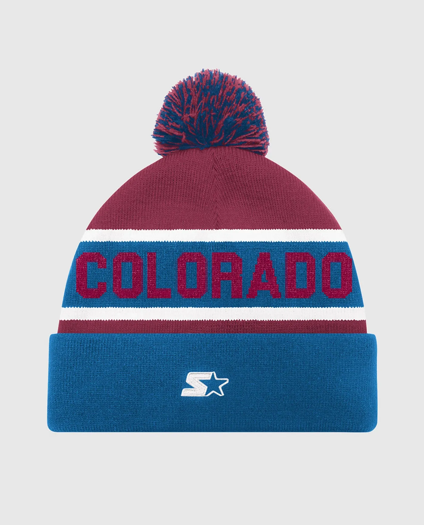 Colorado Avalanche Pom Beanie