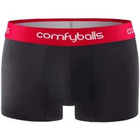 Comfyballs Regular Boxers - Black/Red