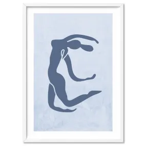 Decoupes La Figure Femme VI - Art Print