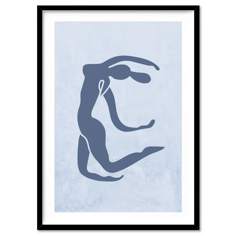 Decoupes La Figure Femme VI - Art Print