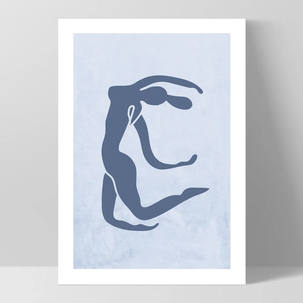 Decoupes La Figure Femme VI - Art Print