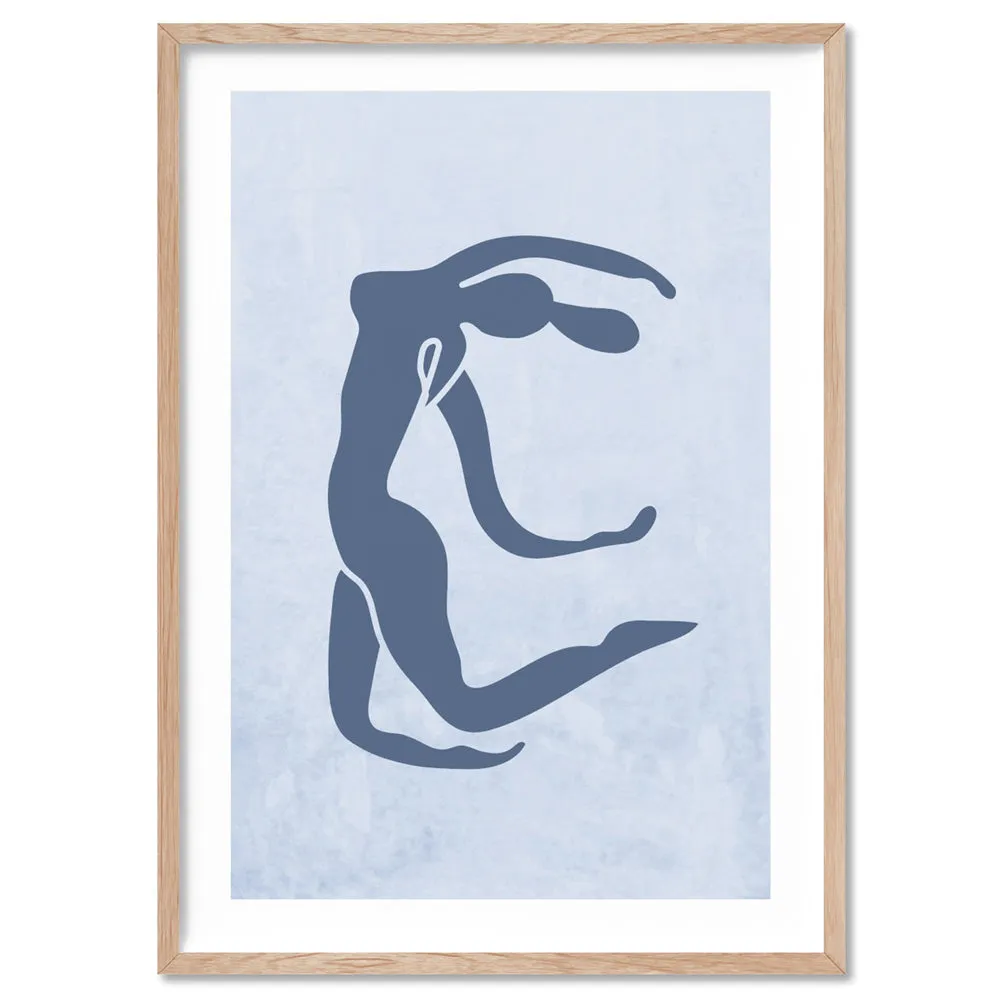 Decoupes La Figure Femme VI - Art Print