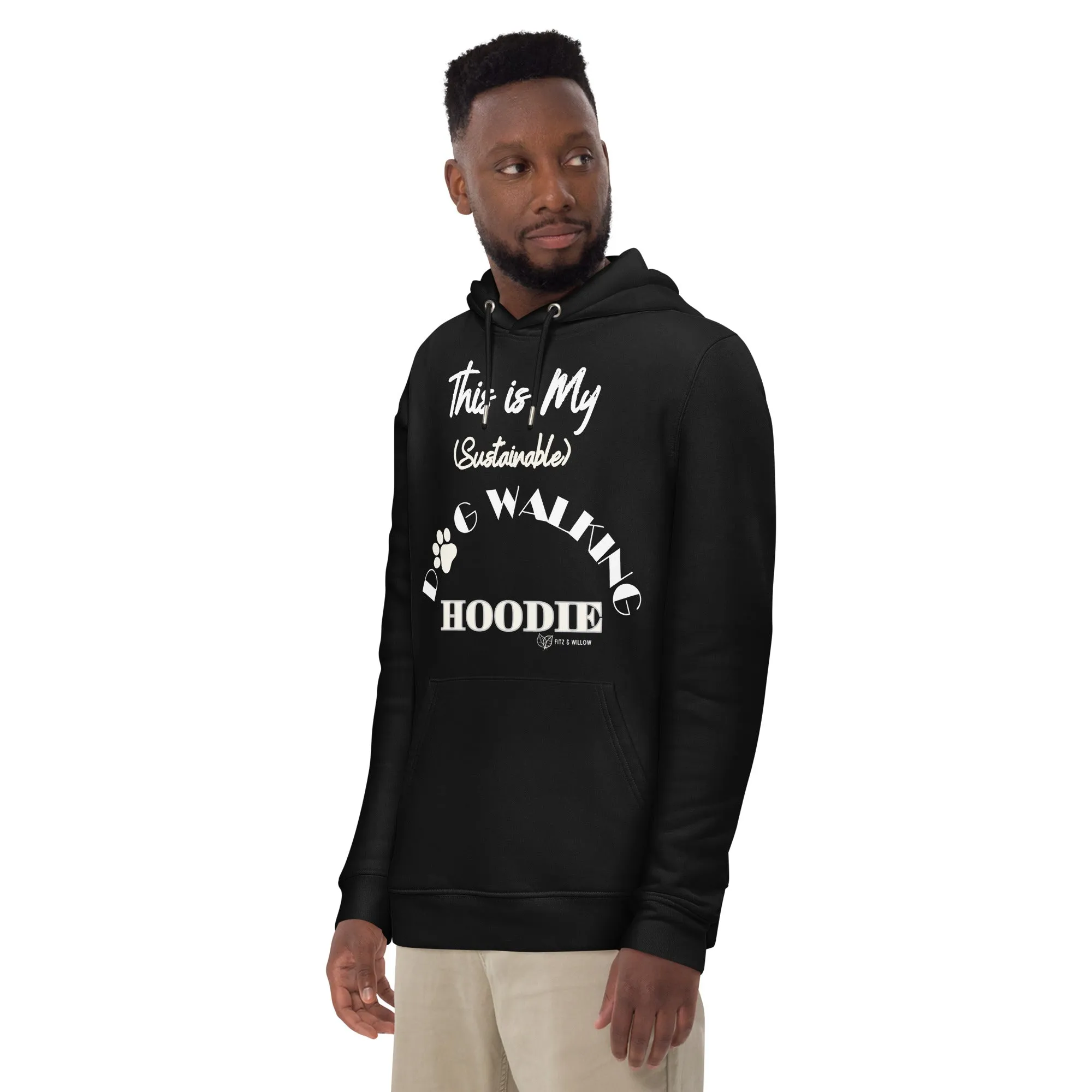 Dog Walking sustainable hoodie,