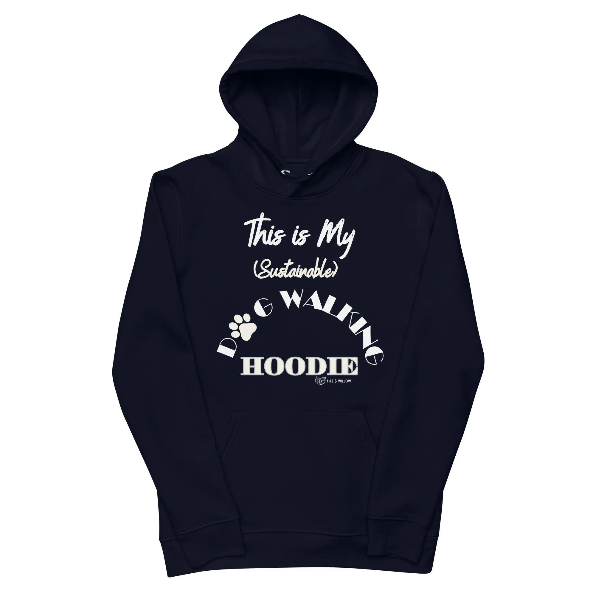 Dog Walking sustainable hoodie,