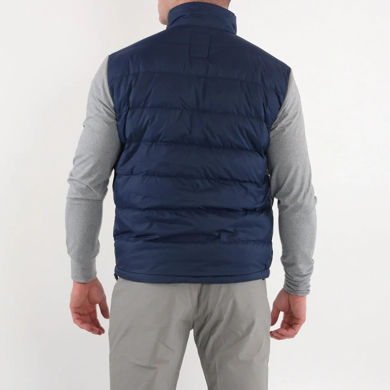 Down Jacket - Patriot Blue/Steel Heather