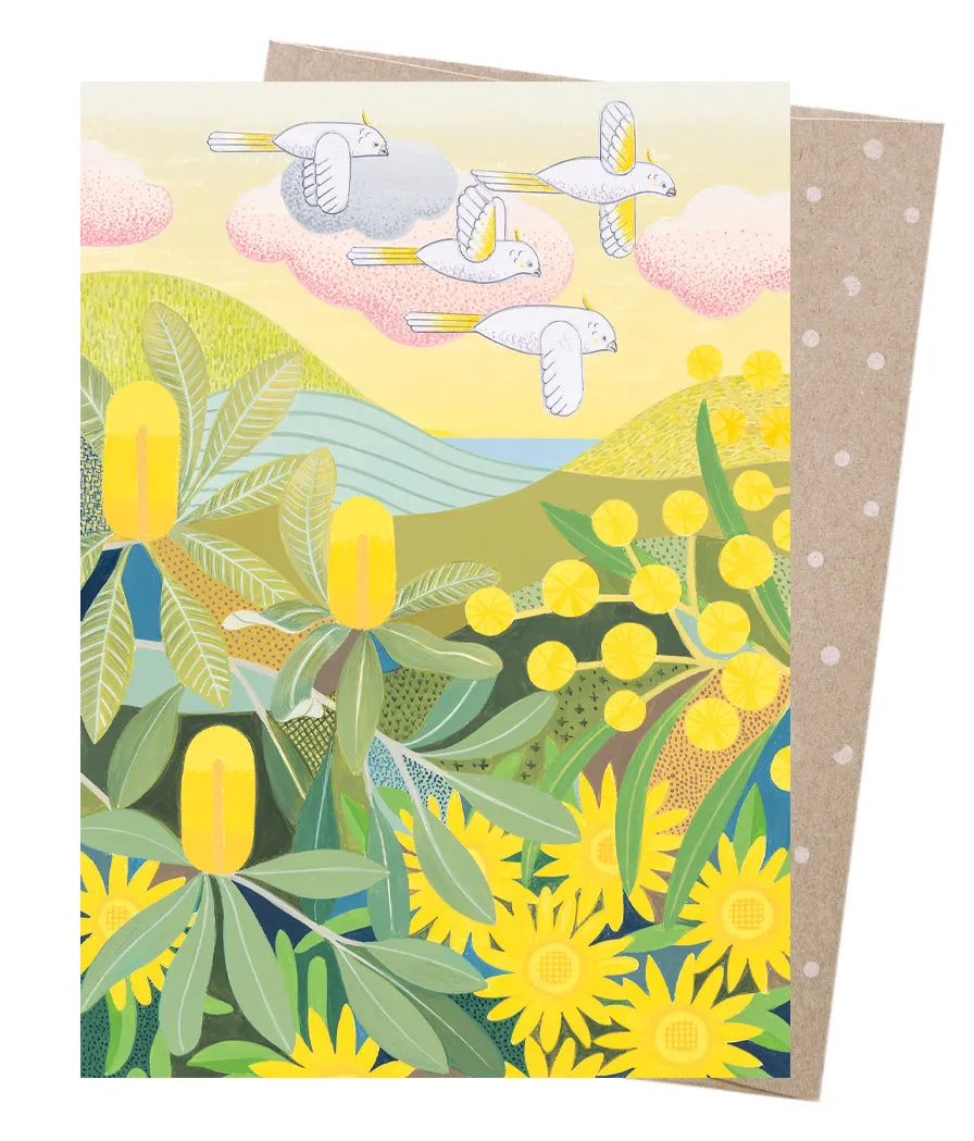 Earth Greetings Claire Ishino Sunrise Greeting Card