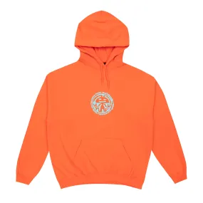 Emblem Hoodie, Orange